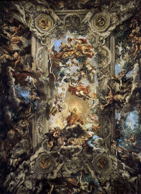 Allegory of Divine Providence and Barberini Power, Pietro da Cortona